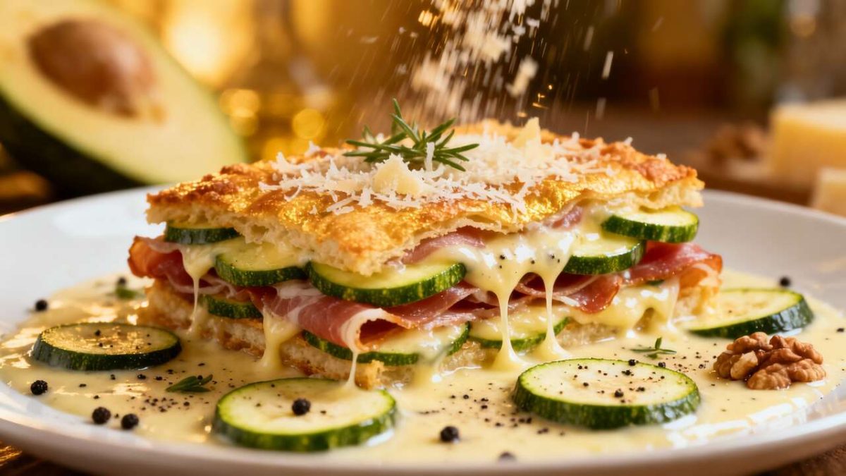 La mia parmigiana di zucchine con besciamella non è come pensi, metto ...