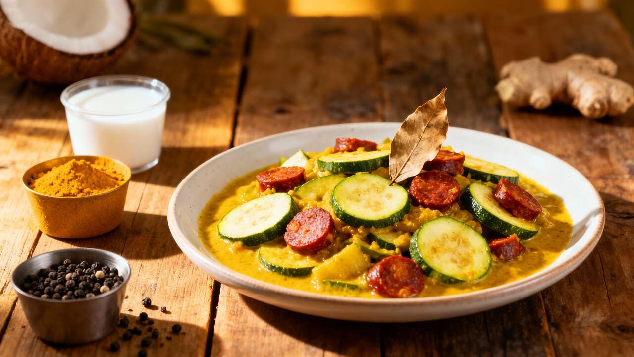 Zucchine e Chorizo: ricetta Veloce per un Curry Gustoso e Saporito